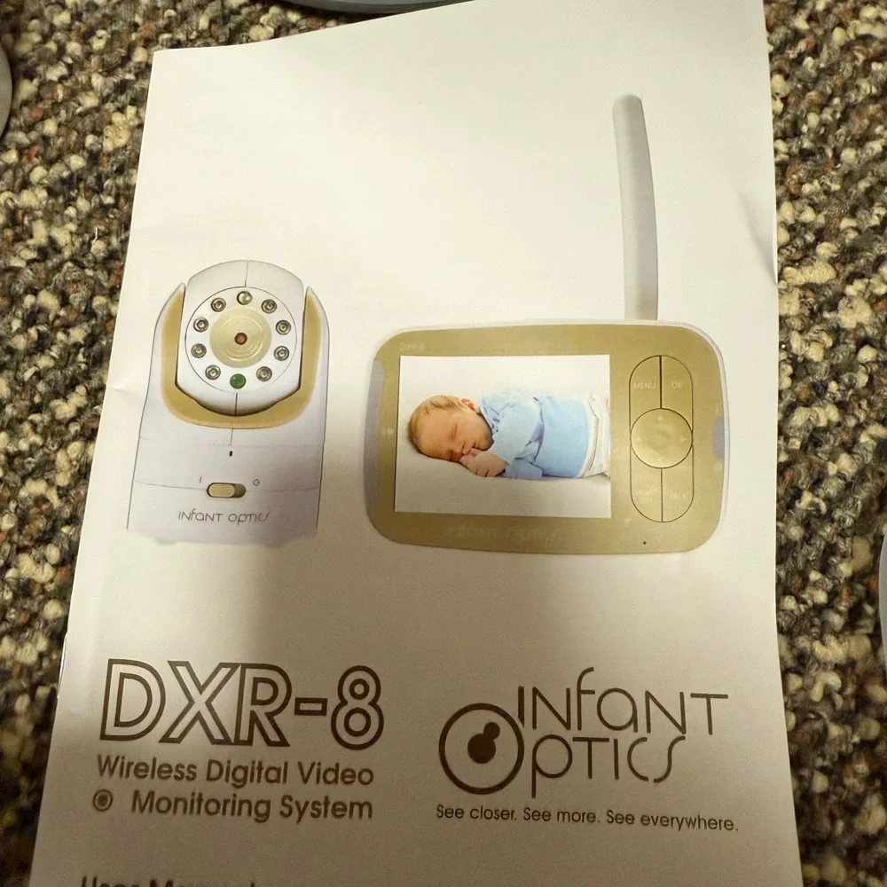 Infant Optics DXR-8 White Baby Monitor Camera ONLY - White